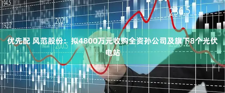 优先配 风范股份：拟4800万元收购全资孙公司及旗下8个光伏电站